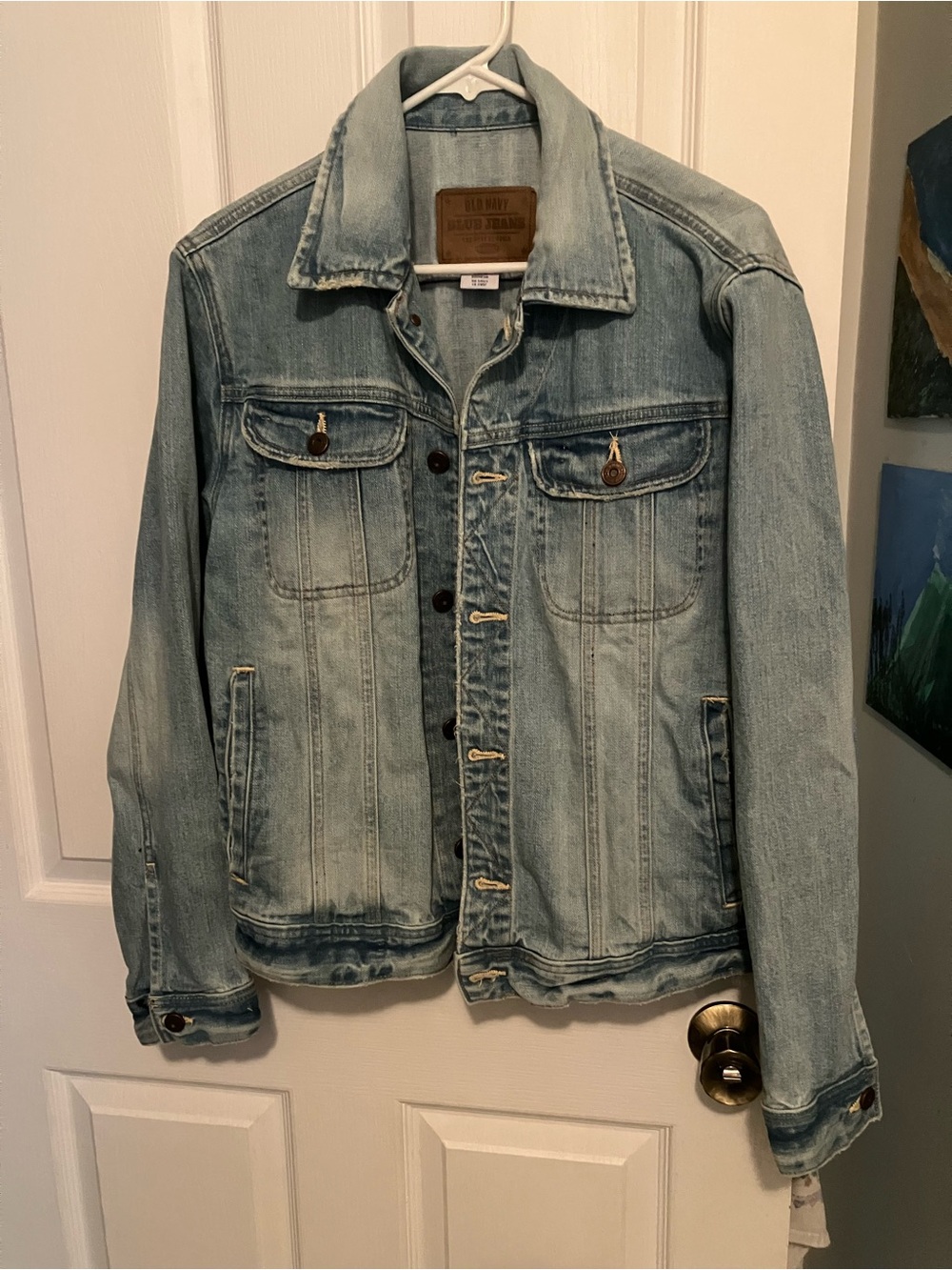 Men’s Old Navy Light Blue Denim Jacket size S